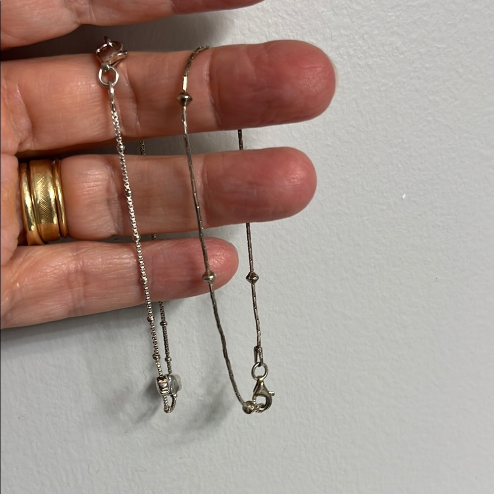 Elegant sterling silver Bracelet Set